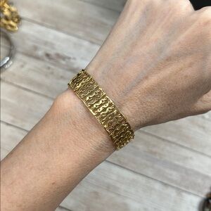Monet Gold Bracelet